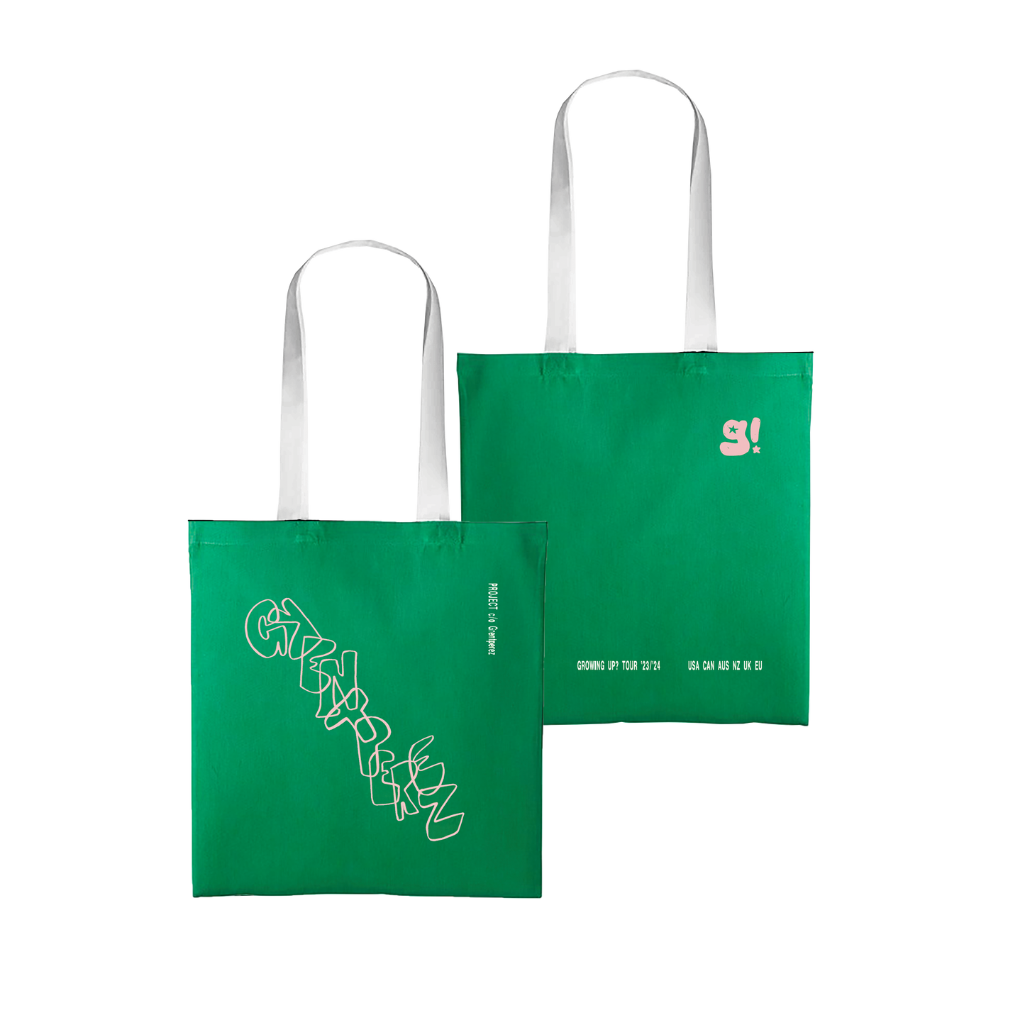 Growing Up Green Tour Tote Bag